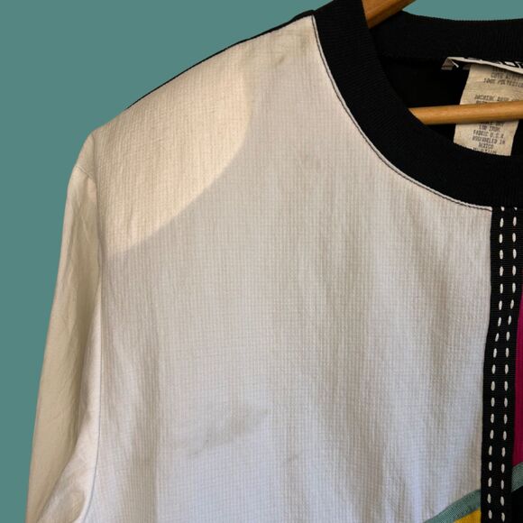 Vintage Teddi Lightweight Colorblock Shirt - Picture 4 of 9
